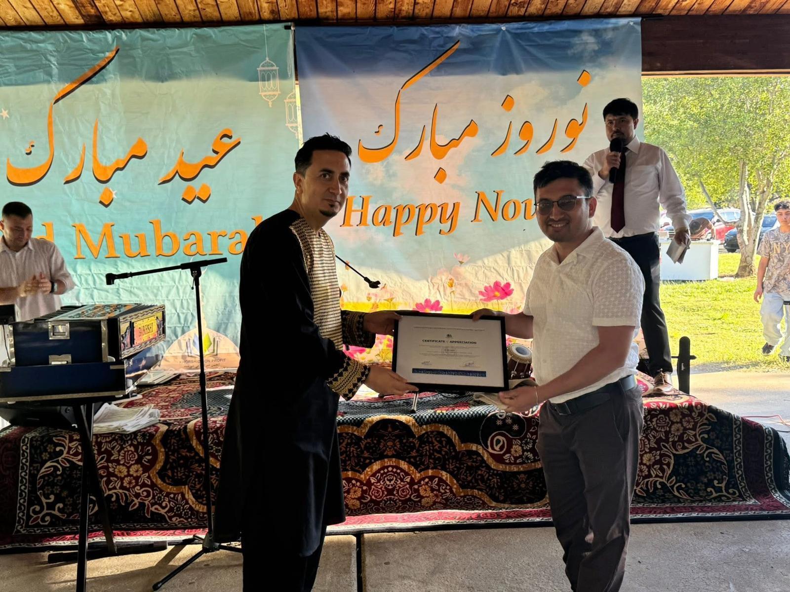 Eid al-Fitr celebration with prayers and festive meals at Khorshid Community San Diego